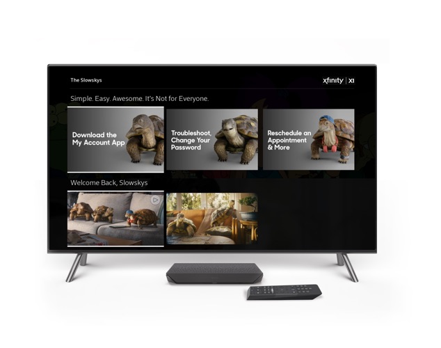 mitad de imagen de slowskys - tv